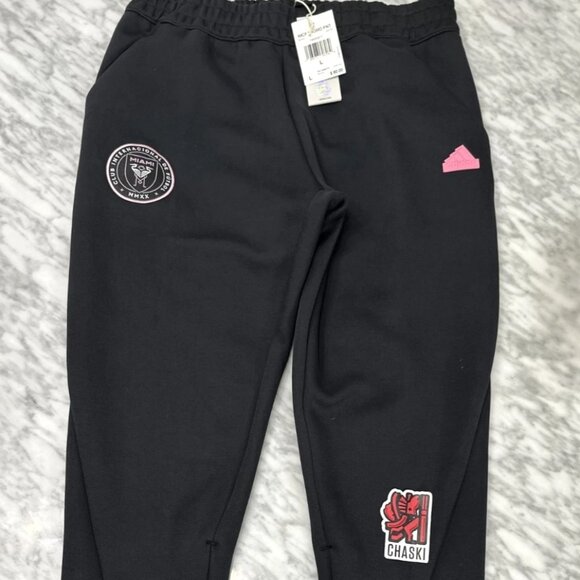 INTER MIAMI 2023 2024 TRAINING FOOTBALL PANTS ADIDAS TRACK JERSEY Men's Large - Picture 9 of 16